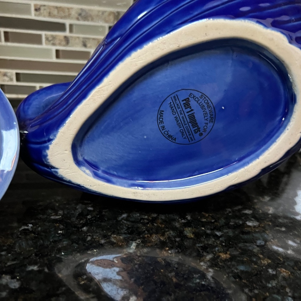 Pier one whale cookie jar - Picture 6 of 6